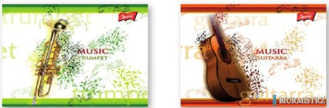 Zeszyt do nut A4 16k UNIPAP SALE