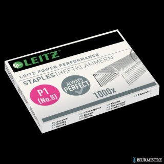 Zszywki Leitz galwanizowane, Nr. 8 1000 szt. 55780000