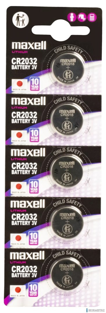 Bateria MAXELL CR2032 3V B5 (5szt.) litowa
