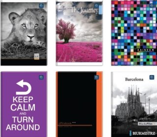 Brulion A4 96k.gładki INTERDRUK