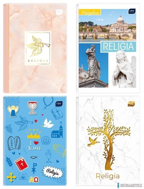 Brulion A5 64k RELIGIA INTERDRUK (X)