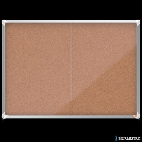 Gablota korkowa Nobo Premium Plus 18xA4 (drzwiczki przesówne) 1902575