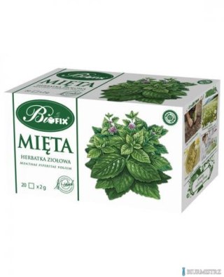 Herbata BIFIX mięta 20 kopert wspomagająca trawienie
