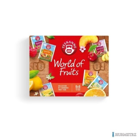Herbata TEEKANNE zestaw World of Fruits 6x5 kopert