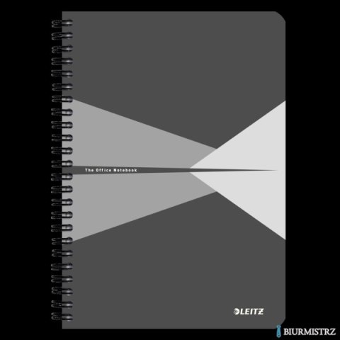 Kołonotatnik OFFICE A5 kratka szary 44581085 LEITZ