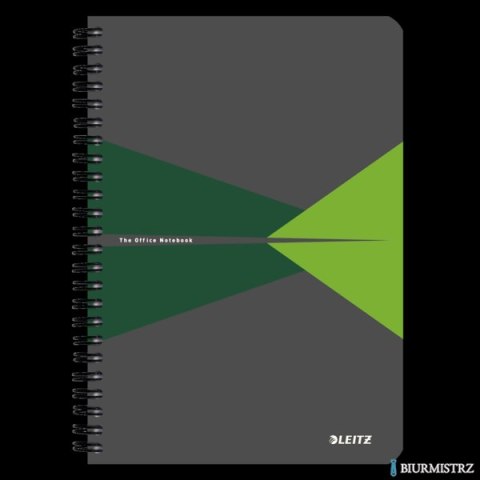 Kołonotatnik OFFICE A5 kratka zielony 44580055 LEITZ