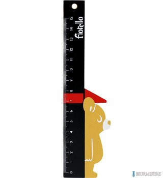 Linijka Fiorello 15 cm GR-F47MM miś miarka 130-1907
