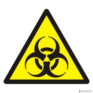 Naklejka PRZED SKAŻENIEM CHEMICZNYM ZZ-1KL (X)