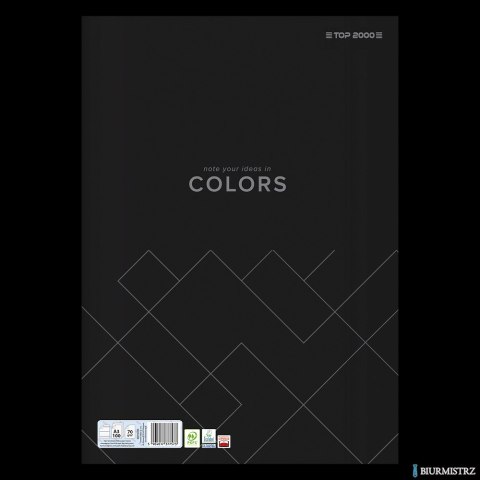 Papier kancelaryjny TOPCOLORS A3 100K 70G L9 ZIE 400169247 Top 2000