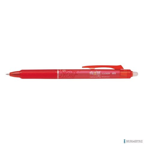 Pióro kulkowe PILOT FRIXION CLIKER czerwone 0.5 PIBLRT-FR5-R