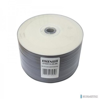 Płyta MAXELL DVD-R 4.7GB 16x (50szt) PRINTABLE, white, do nadruku, SP shrink, bulk 276010
