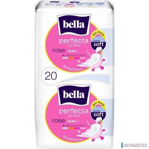 Podpaski higieniczne Bella Perfecta Ultra Rose 20 sztuk 4847