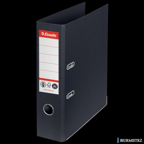 Segregator Esselte No.1 neutralny pod względem emisji CO2, A4, szer. 75 mm, czarny 627569