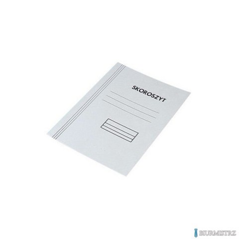 Skoroszyt zwykły A4 biały 350g 50szt. KIEL-TECH 4-00192