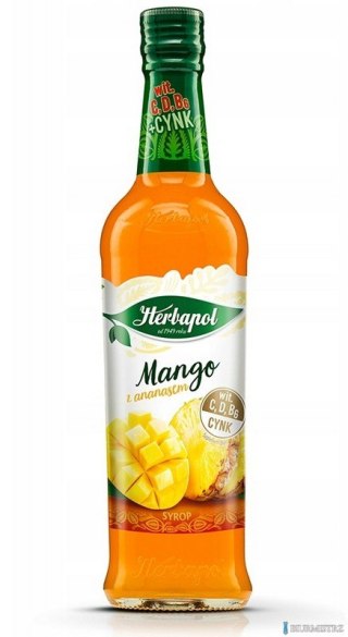 Syrop HERBAPOL Mango & Ananas 420ml