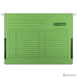 Teczka zaw.A4 zielo.z boczkami płóciennymi 7420905-06 DONAU