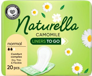Wkładki higieniczne, naturella "to go" 20 sztuk (każda oddzielnie zapakowana)