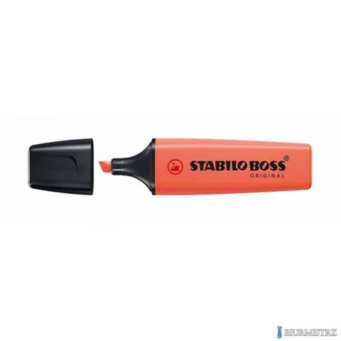 Zakreślacz STABILO BOSS pastel czerwony 70/140