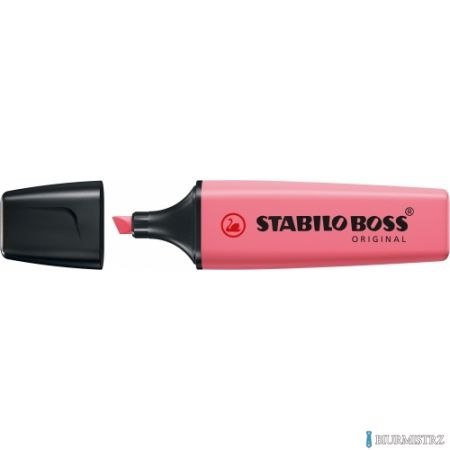 Zakreślacz STABILO BOSS pastel różowy ciemny 70/150
