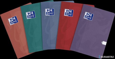 Zeszyt Oxford Touch Trend A5 80 kartek 90 g kratka 5x5 mm 400175457