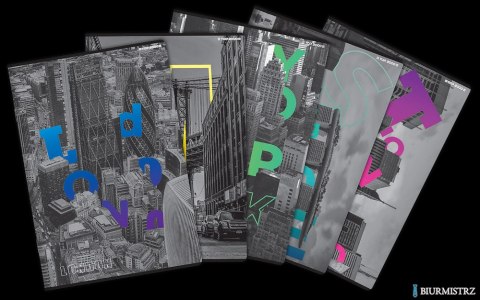 Zeszyt TOP CITY A5 60K 70G linia 400169500 Top 2000