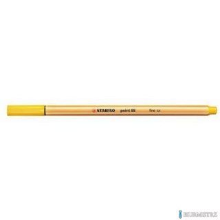 Cienkopis STABILO point 88 0.4mm żółty 88/44