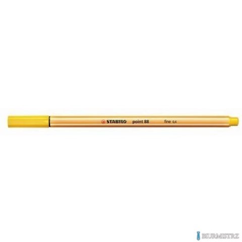Cienkopis STABILO point 88 0.4mm żółty 88/44