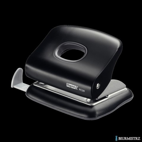 Dziurkacz mały FC20 RAPID czarny 20 kartek 23256400