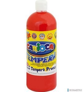 Farba tempera 1000 ml, czerwony CARIOCA 170-1444/170-2643
