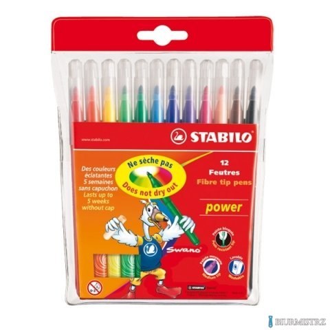 Flamastry 280/12-02/01 STABILO POWER . 2mm