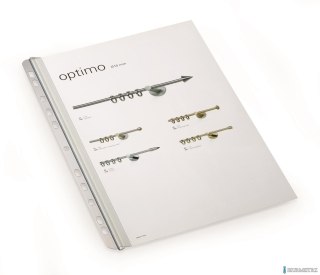 Grzbiety zaciskowe DURABLE A4/30 z listwą do segr. ring 50szt 290219