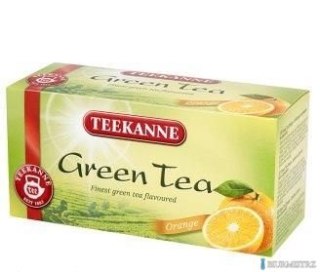 Herbata TEEKANNE GREEN TEA ORANGE 20t zielona