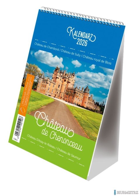 Kalendarz ze spiralką - pionowy B6 Michalczyk i Prokop T-103-04