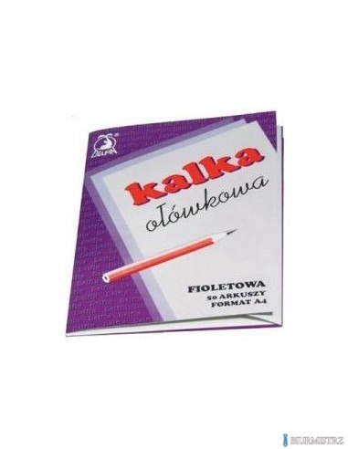 Kalka ołówk.A-4 50ark.DELFIN