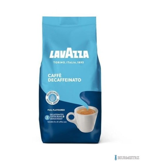 Kawa LAVAZZA CAFFE DECAFFEINATO bezkofeinowa 500g ziarnista
