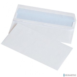 Koperty samoklejące OFFICE PRODUCTS, SK, DL, 110x220mm, 75gsm, 50szt., białe