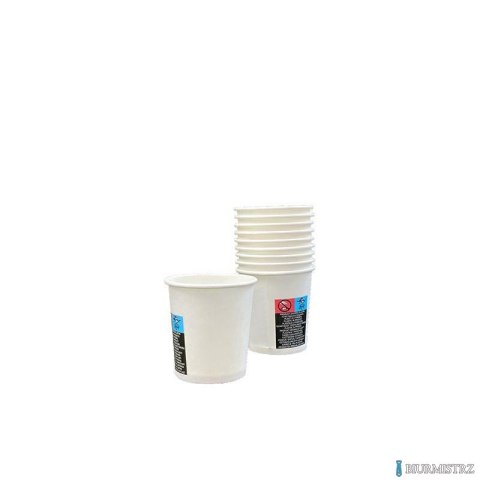 Kubek papierowy biały 100 ml (50) GM4OZCARB1