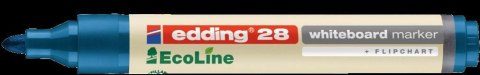 Marker EDDING do tablic ekologiczny okrągła końcówka niebieski 28/003/n ed (X)