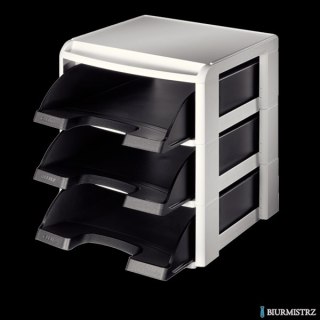 Moduł na trzy półki LEITZ Plus czarna LEITZ 53270095