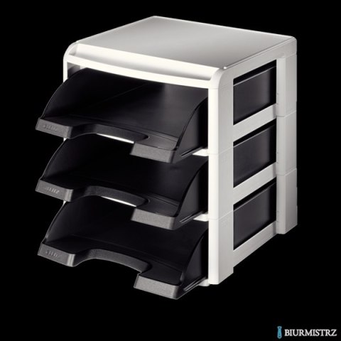 Moduł na trzy półki LEITZ Plus czarna LEITZ 53270095