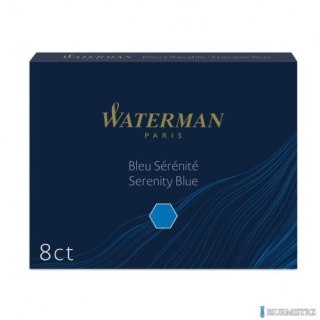 Naboje standard WATERMAN (8szt.) niebieski floryda, S0110860