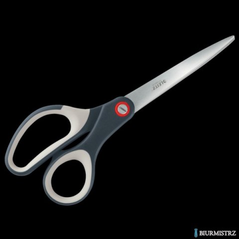 Nożyczki biurowe Leitz Cosy powlekane tytanem, 205mm, szare 53320089