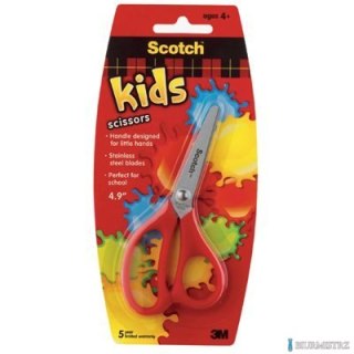 Nożyczki dziec.4.9IN=12cm 3M 1441B/1413 XX004827091