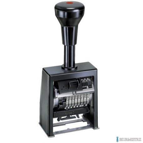 Numerator automatyczny B6 4.5mm/6 REINER REB6 obudowa metal, poduszka czarna