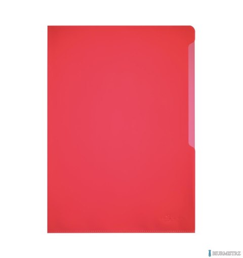 Obwoluta przezroczysta A4, PP 0,12mm Czerwony, 100szt., 233703 DURABLE