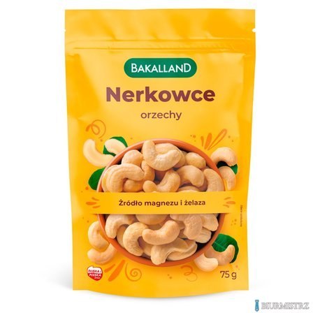 Orzechy nerkowce 75g BAKALLAND
