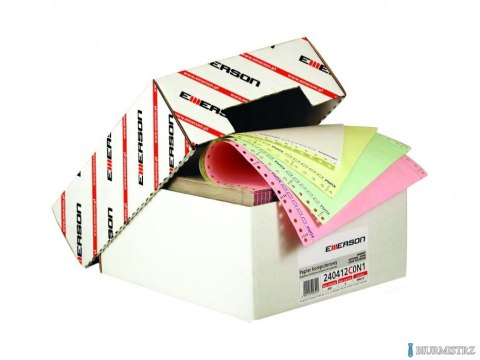 Papier komputerowy/składanka 240x12"x3, Z/O/P, 600skł. 240312B0N0 EMERSON