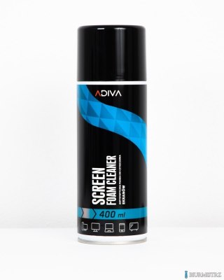 Pianka czyszcząca do ekranów, antystatyczna, 400 ml, ADIVA