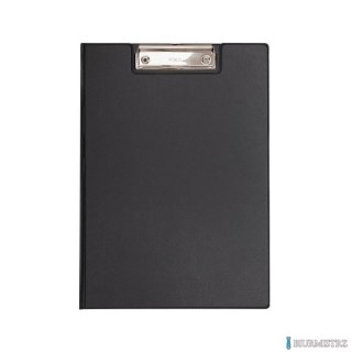 Podkładka Maul A4 z klipsem i okładką, powłoka plastikowa, czarna (23392/90 ML)