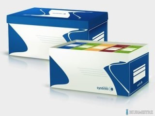 Pudło archiwizacyjne z pokrywką 538 x 342 x 300 VAUPE, 437/03 VAUPE na 5 pojemników 100mm lub 6 poj. 80mm